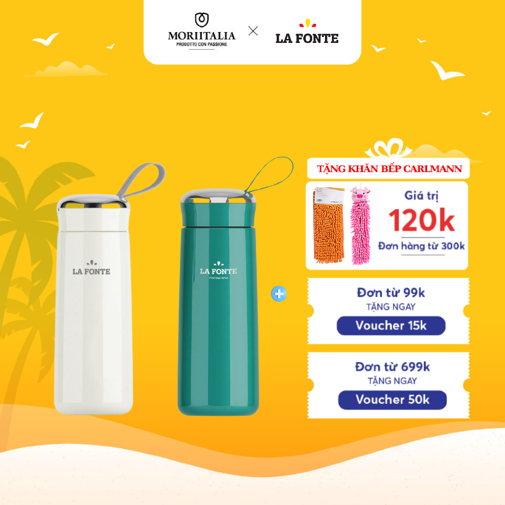 Bình giữ nhiệt La Fonte 400ml - 006637