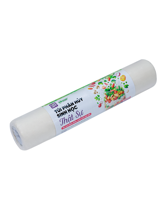 Túi phân hủy sinh học thật sự (Túi đựng thực phẩm Deodeo 25 cm x 35 cm - 300g)- TDTP00000642