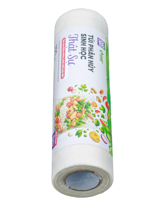 Túi phân hủy sinh học thật sự (Túi đựng thực phẩm Deodeo 20 cm x 30 cm - 300g)-TDTP00000659