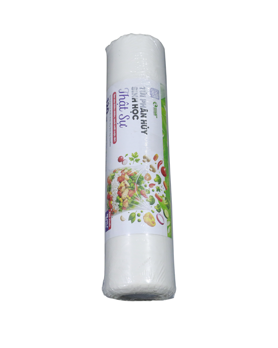 Túi phân hủy sinh học thật sự (Túi đựng thực phẩm Deodeo 25 cm x 35 cm - 500g)-TDTP00001106