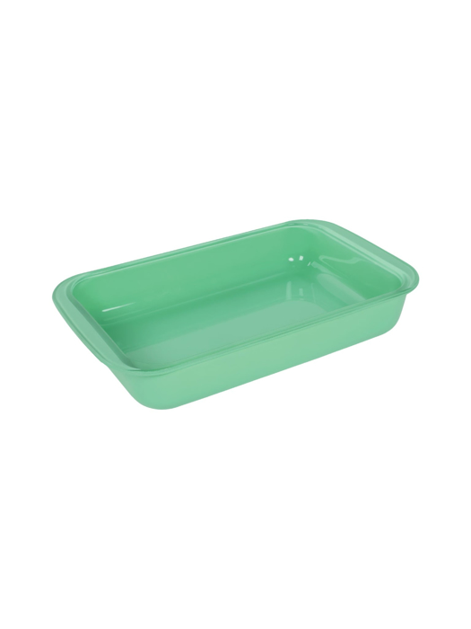 Khay Nướng Thủy Tinh Chịu Nhiệt La Fonte Màu Xanh 1L-017008-GRE