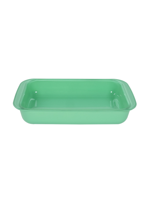 Khay Nướng Thủy Tinh Chịu Nhiệt La Fonte Màu Xanh 1L-017008-GRE