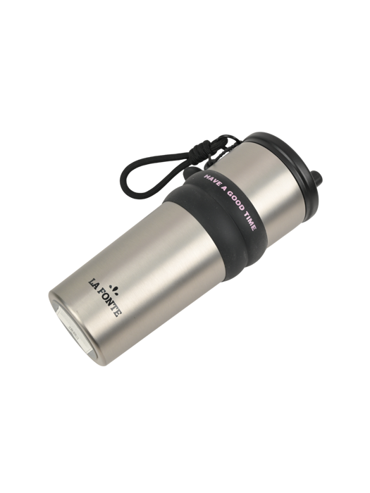 Ly Giữ Nhiệt 2 Lớp Inox La Fonte Kèm Charm Trái Tim 710ml-010887-SS