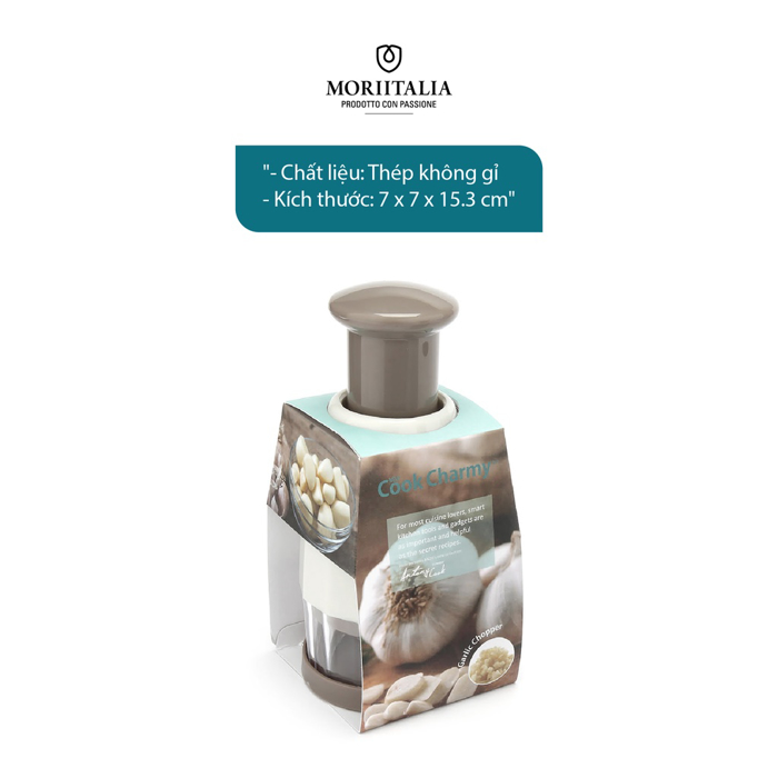 Dụng cụ cắt tỏi La Fonte dễ dàng cầm tay, tiện dụng Moriitalia 006576
