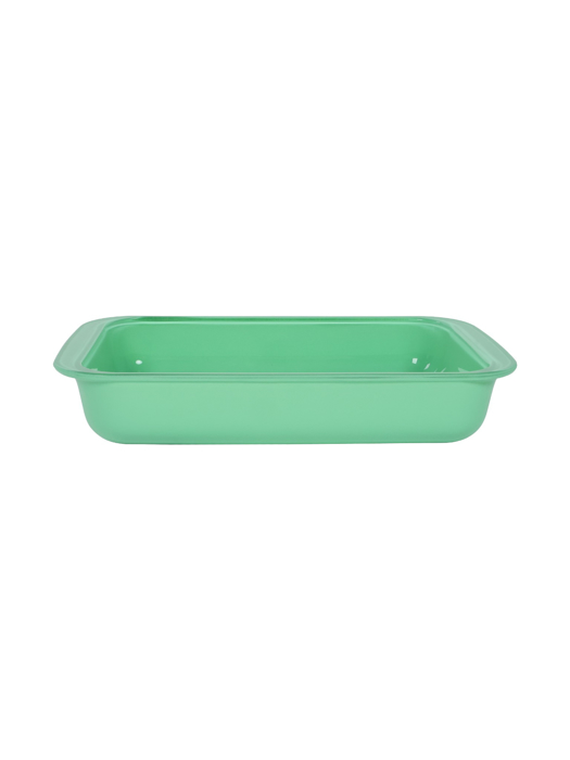 Khay Nướng Thủy Tinh Chịu Nhiệt La Fonte Màu Xanh 1L-017008-GRE