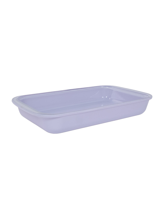 Khay Nướng Thủy Tinh Chịu Nhiệt La Fonte Màu Tím 1.6L-017015-PUR