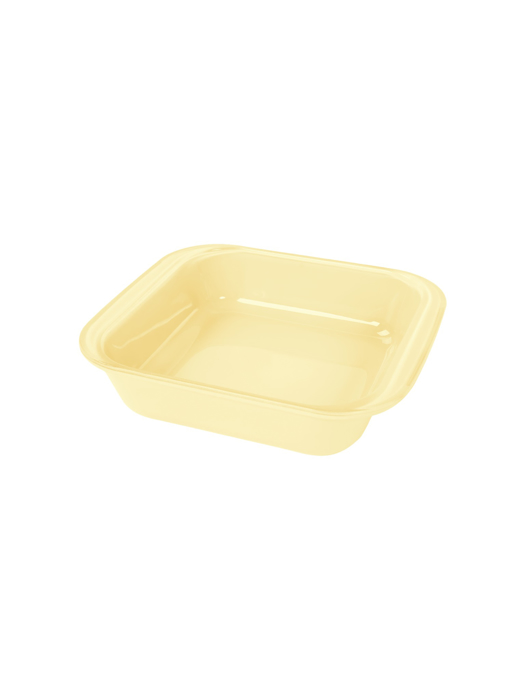 Khay Nướng Thủy Tinh Chịu Nhiệt La Fonte Màu Vàng 1.1L-017039-YEL