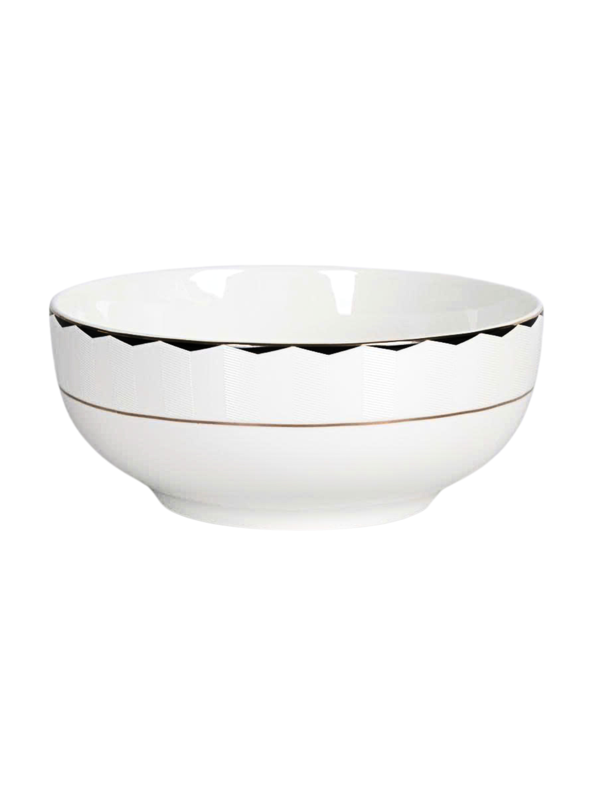 Tô Sứ Xương Viền Vàng Moriitalia 1000mm - 017114