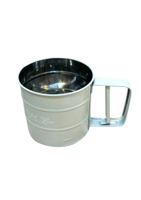 Cốc Rây Bột Cầm Tay Inox 430 La Fonte-015837