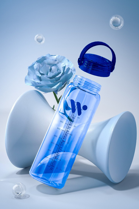 Bình Nước Thể Thao Có Quai Xách La Fonte 500ML-000864-BLU