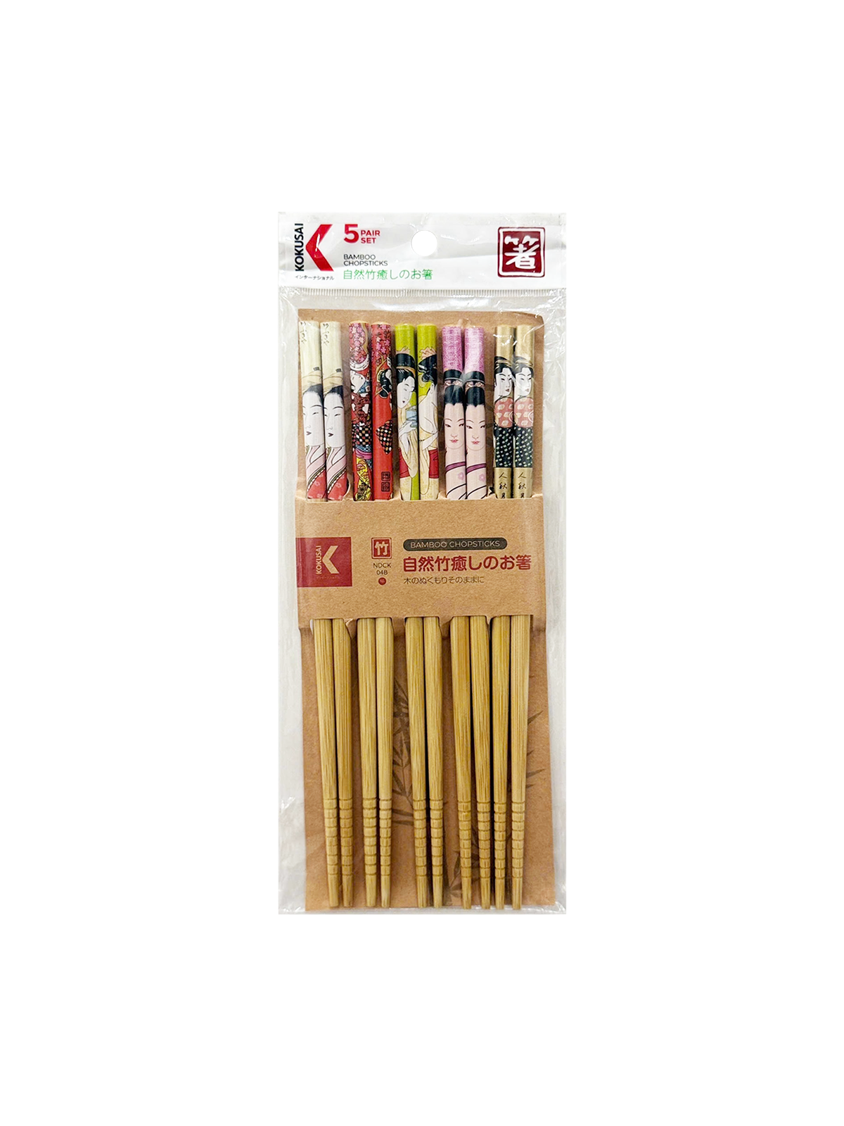 ĐŨA TRE NHẬT BẢN VỈ 5 ĐÔI KOKUSAI 23.5cmx7.5mm - NDCK-04B