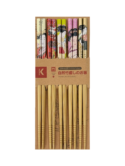 ĐŨA TRE NHẬT BẢN VỈ 5 ĐÔI KOKUSAI 23.5cmx7.5mm - NDCK-04B