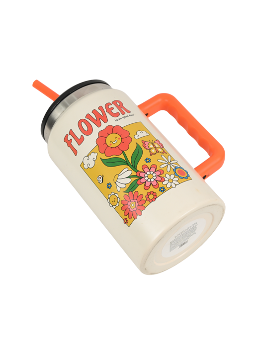 Ly Giữ Nhiệt La Fonte Flower Kèm Ống Hút-1540 ml-014786