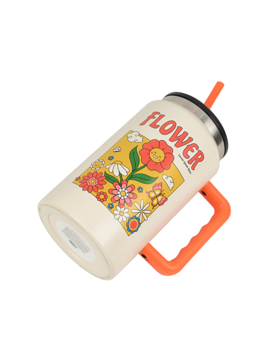 Ly Giữ Nhiệt La Fonte Flower Kèm Ống Hút-1540 ml-014786