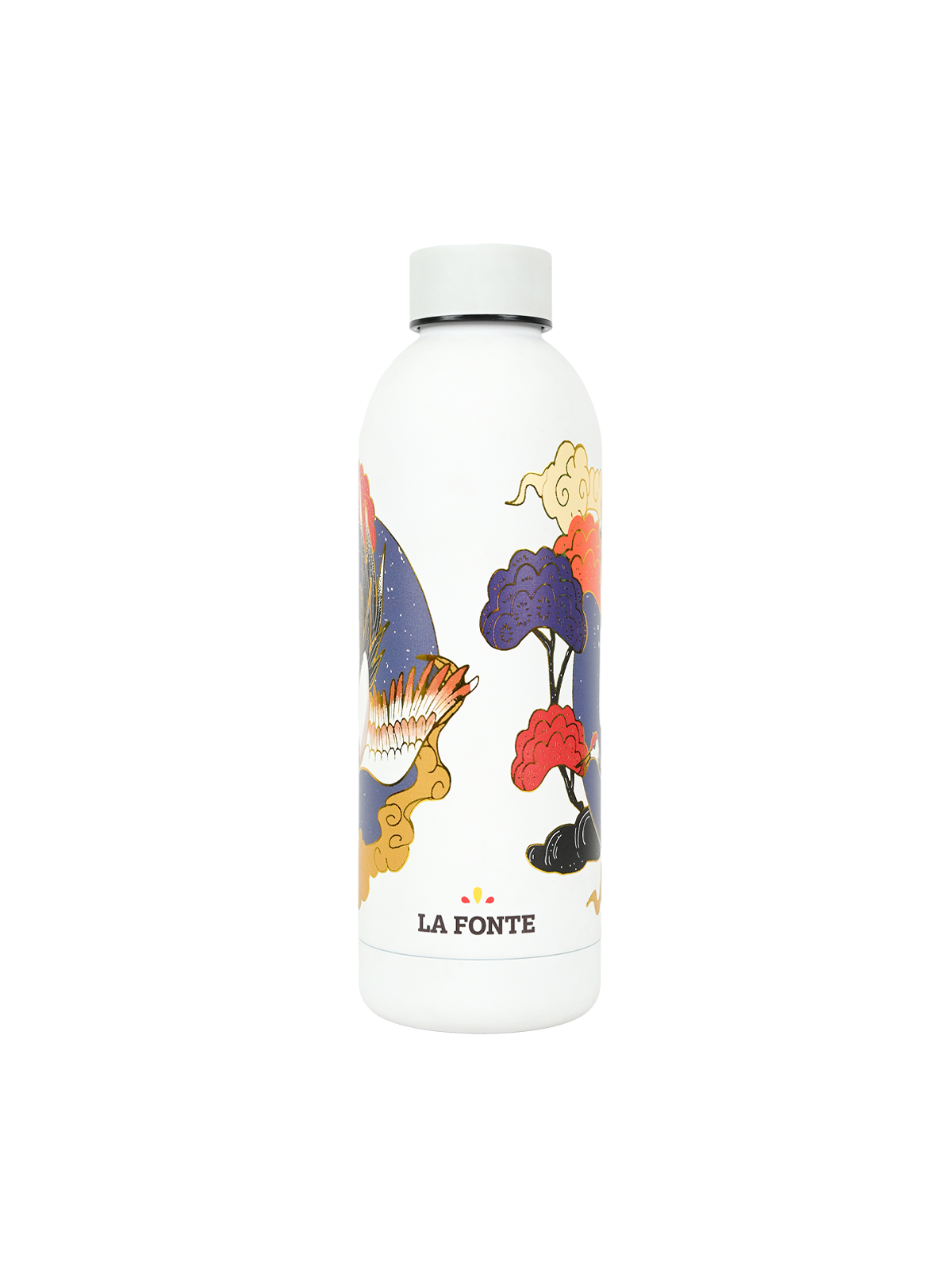 Bình Giữ Nhiệt La Fonte In Hình 3D Chim Hạc-500ML-014793