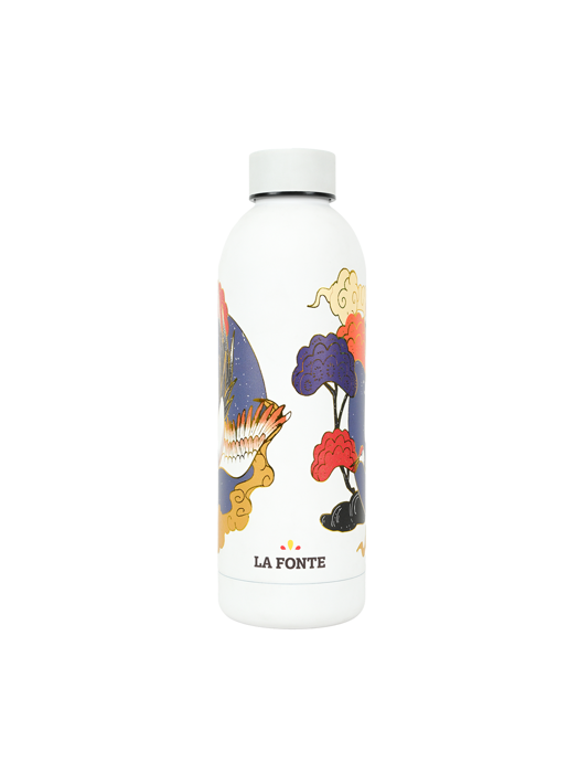 Bình Giữ Nhiệt La Fonte In Hình 3D Chim Hạc-500ML-014793