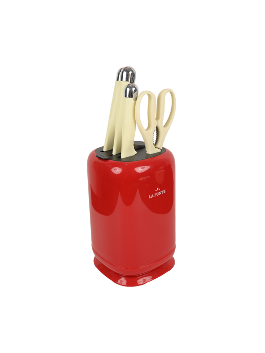 Bộ dao kéo 4 món La Fonte (014557-RED)