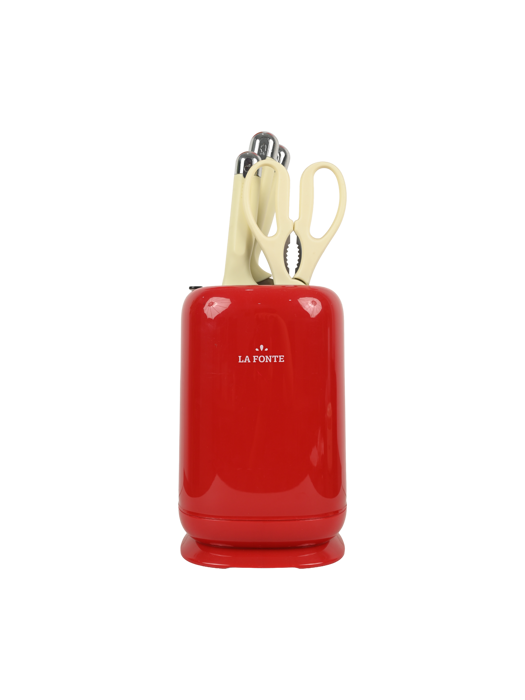 Bộ dao kéo 4 món La Fonte (014557-RED)