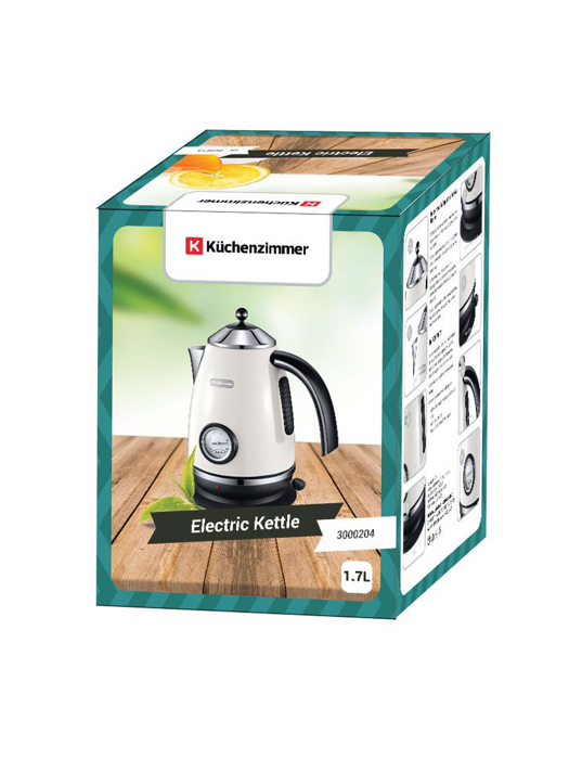 Ấm đun Kuchenzimmer 1.7 lít màu trắng - 3000204