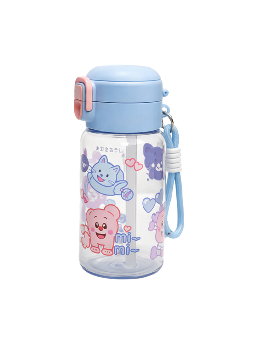 Bình Nước Trẻ Em Có Nắp Bật Lafonte 550ML-000857-BLU
