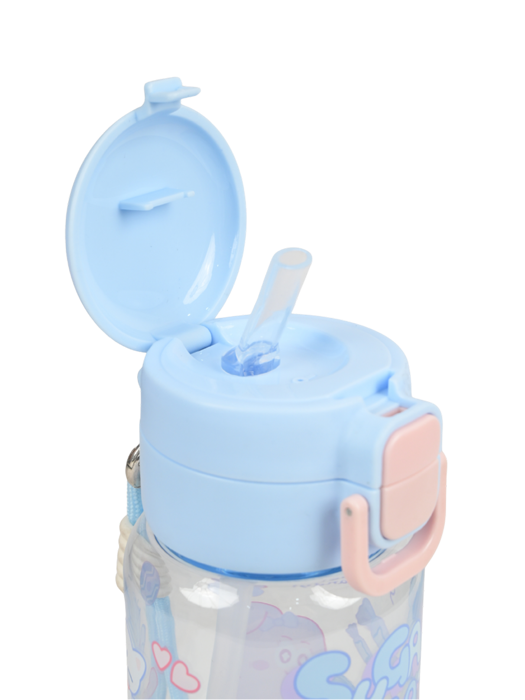 Bình Nước Trẻ Em Có Nắp Bật Lafonte 550ML-000857-BLU