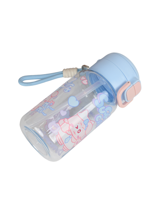 Bình Nước Trẻ Em Có Nắp Bật Lafonte 550ML-000857-BLU