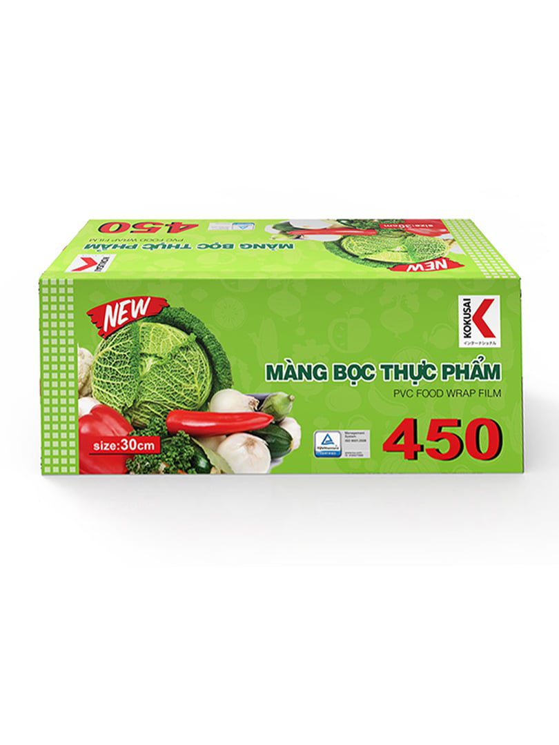 [BAO BÌ CŨ] Màng bọc TP Kokusai 30cmx450 - dao nhựa - MBTP00004527