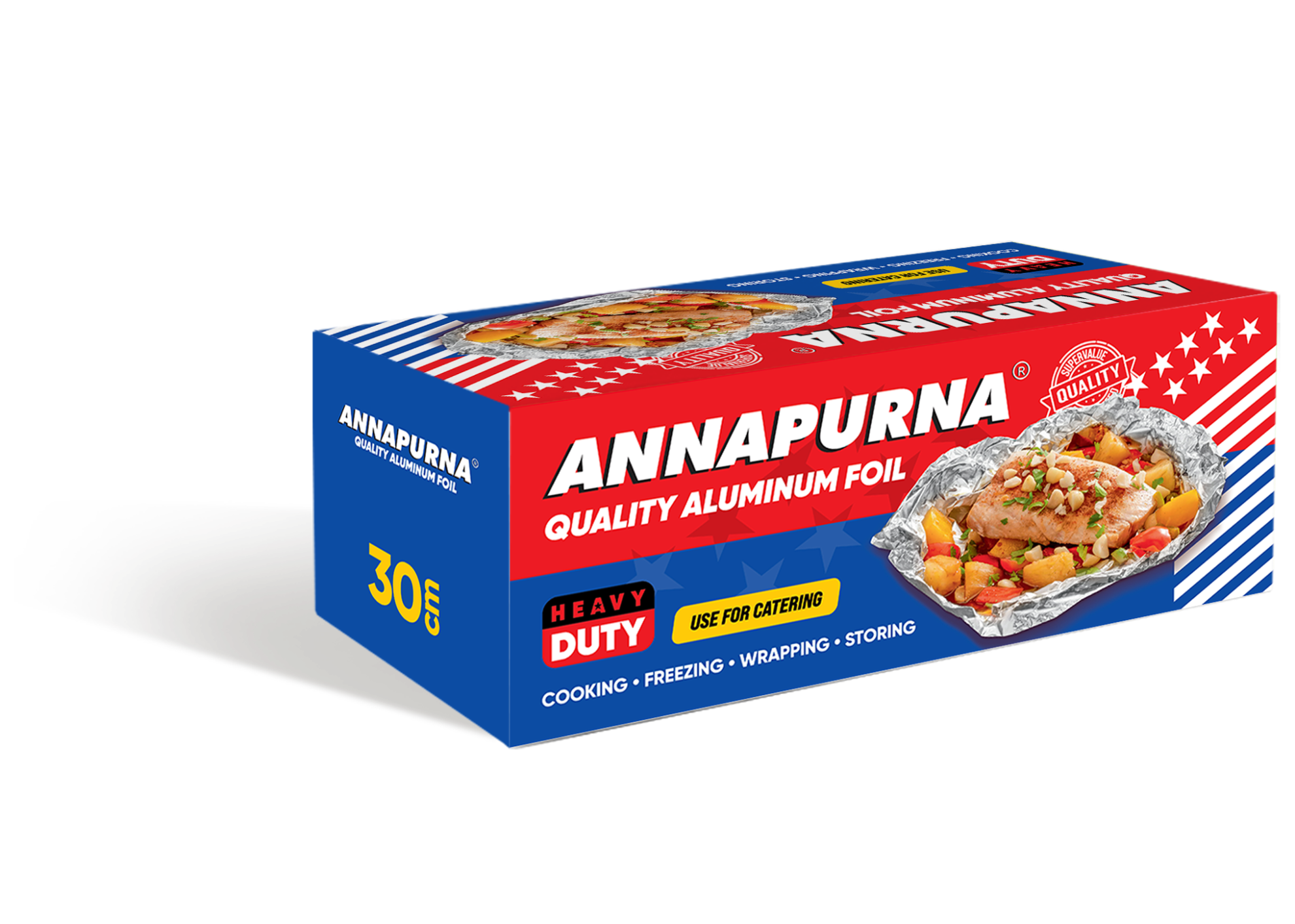 Màng nhôm TP Annapurna 30cmx4kg (18mic) - MNTP00000147 (Bao bì mới)