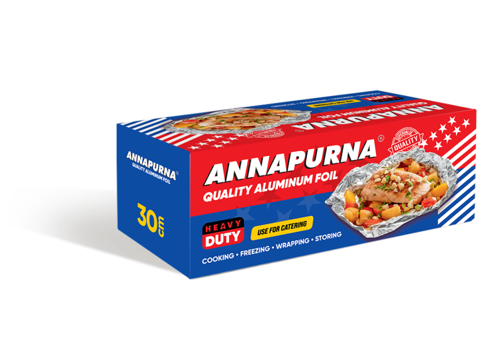 Màng nhôm TP Annapurna 30cmx4kg (18mic) - MNTP00000147 (Bao bì mới)