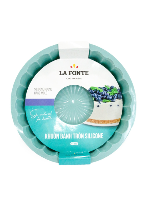 Khuôn bánh tròn silicone La Fonte 27x6.1cm - 011990