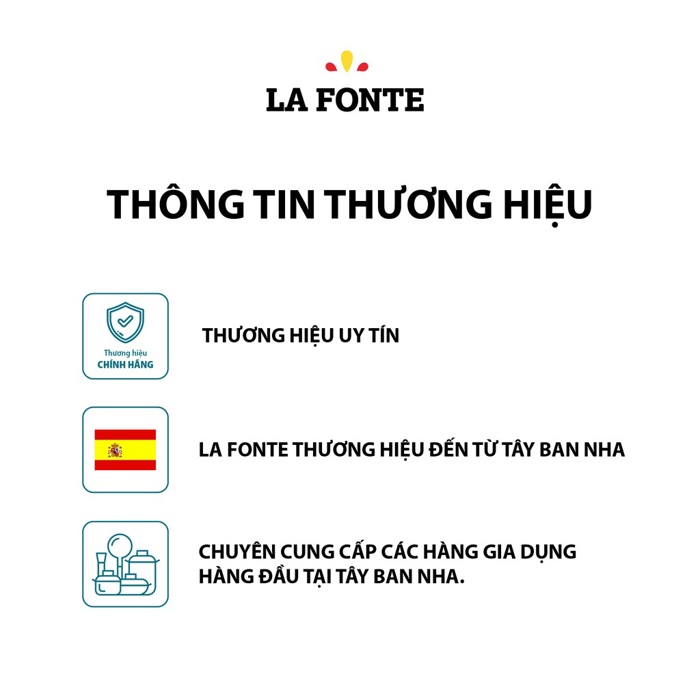 Thớt tre La Fonte bamboo kháng khuẩn an toàn Moriitalia 180558