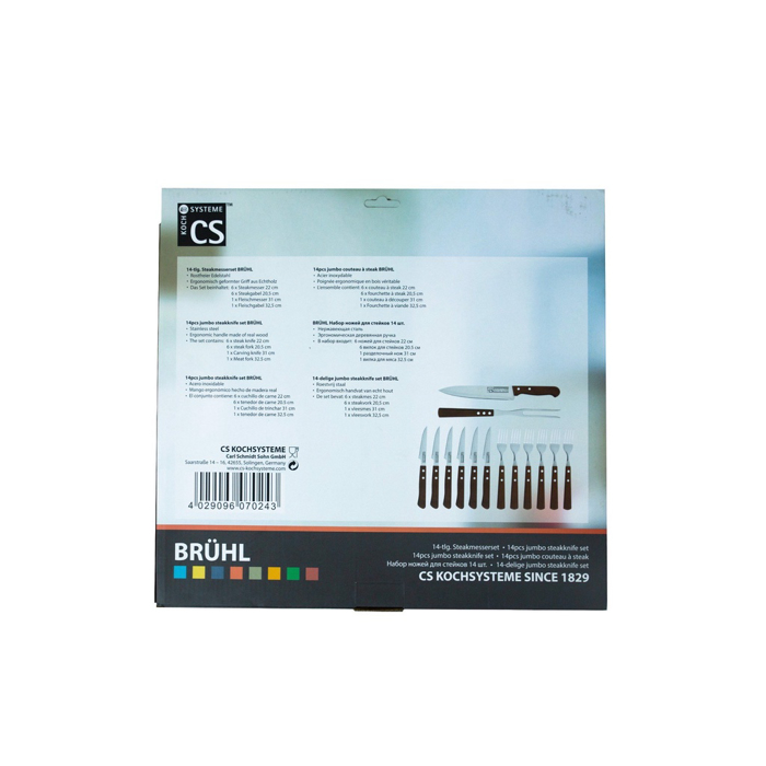 Bộ Dụng Cụ Ăn Bít Tết CS 14 Món - 070243