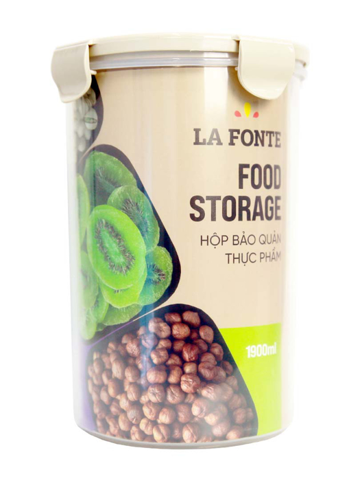 Hộp nhựa đựng thực phẩm Lafonte 13.5x19.5cm 1900ml - 180985