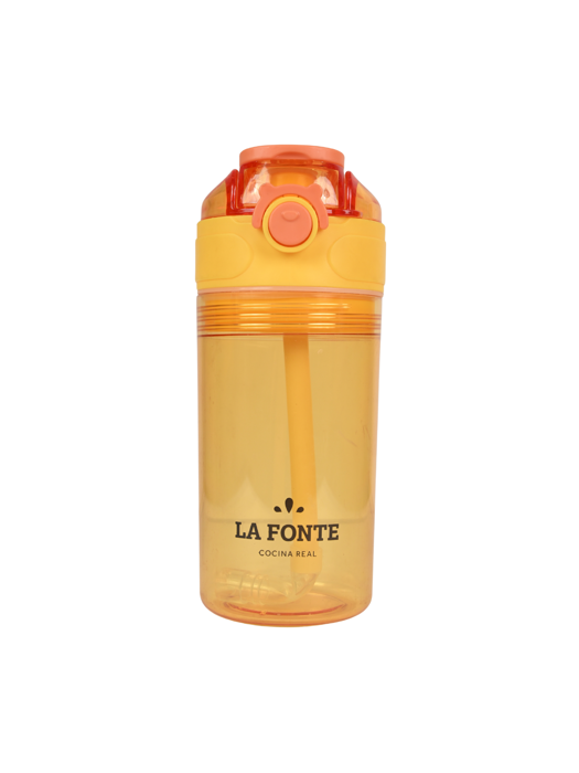 Bình nước thể thao 2 tầng La Fonte 450ml - 004091-YEL