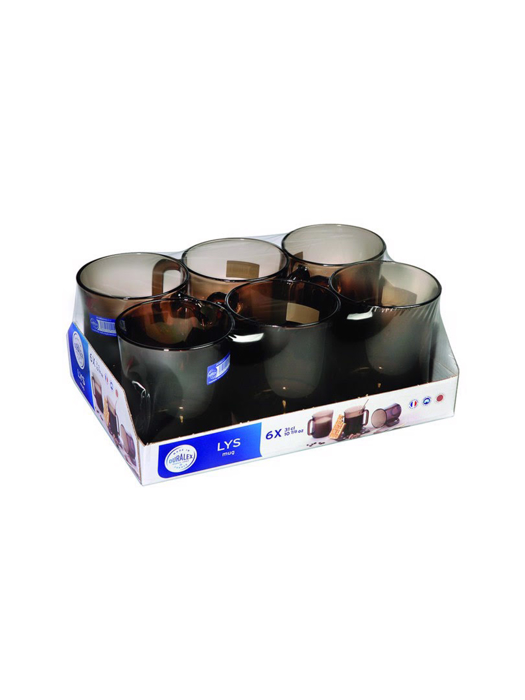 Bộ ly thuỷ tinh Duralex Lys Créole 310ml màu creole - 4018CR06A1111