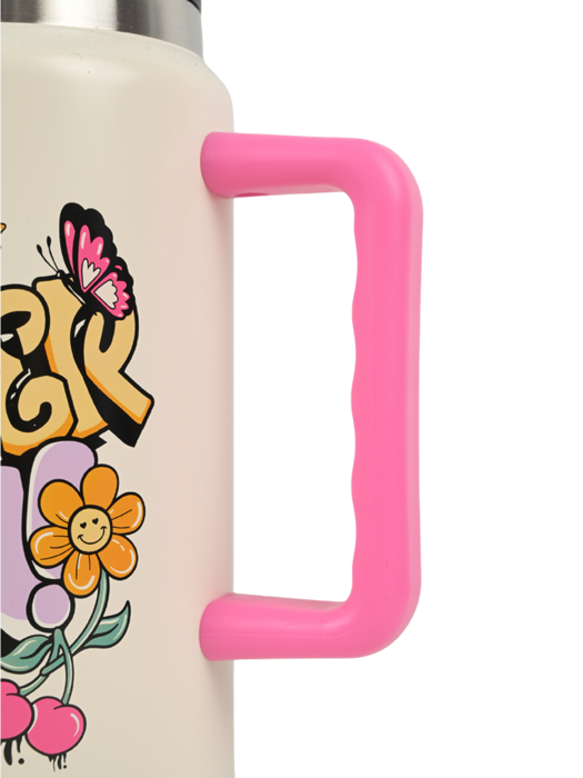 Ly Giữ Nhiệt La Fonte Flower Kèm Ống Hút-1540 ml-014786-PIN