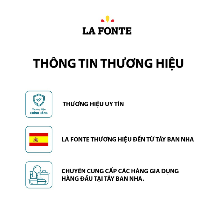 Dụng cụ cắt tỏi La Fonte dễ dàng cầm tay, tiện dụng Moriitalia 006576