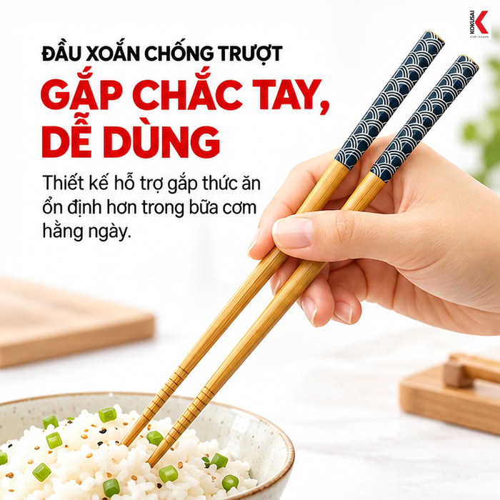 Đũa Tre Kokusai Vỉ 5 Đôi – Tiện Dùng Trong Bữa Ăn