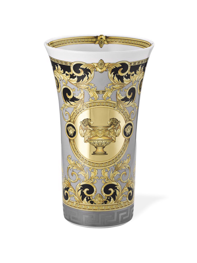 Bình hoa bằng sứ 34cm  Versace- 403637.26034-Prestige Gala