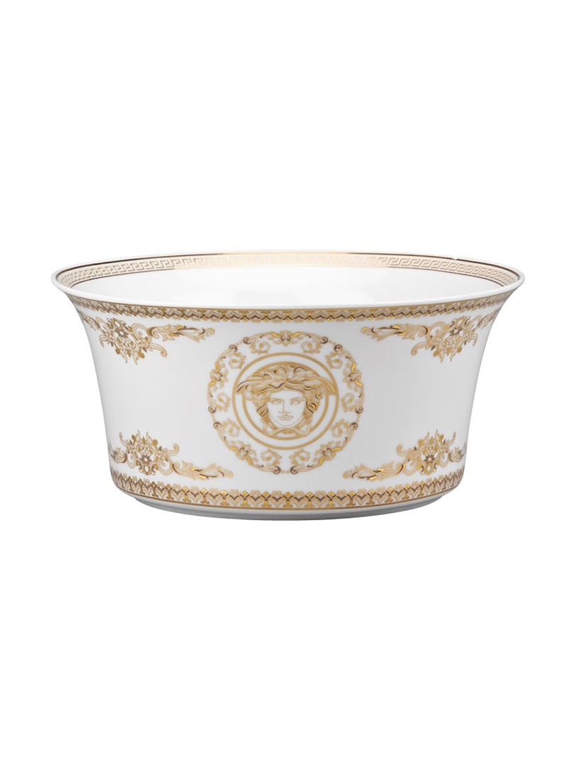 Tô salad Versace Medusa Gala Salad bowl 3 25cm - 403635.13130