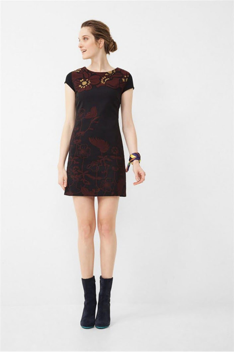 Đầm ngắn Desigual VEST_LEÓNIDAS - 67V28G15000