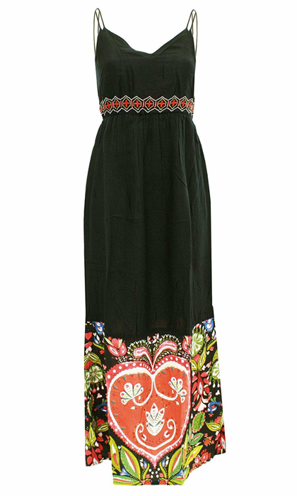 Đầm 2 dây Desigual ANARAUS - 61V28A42000