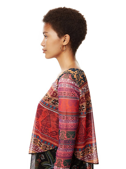 Đầm ngắn Desigual Dresses NEGRO - 17WWVKD52000