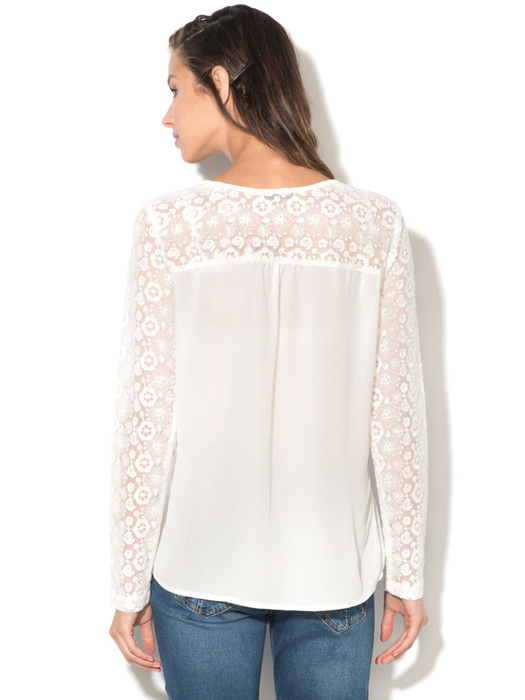 Áo dài tay nữ Desigual BLOUSE CRUDO - 17WWBW391001