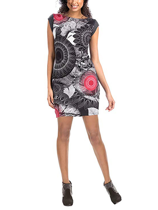 Đầm nữ Desigual GRIS VIGORE OSCURO - 67V20Y12043