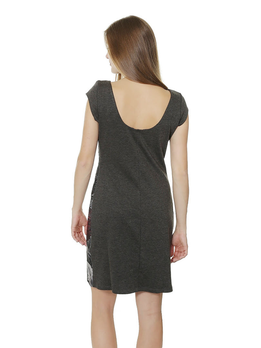 Đầm nữ Desigual GRIS VIGORE OSCURO - 67V20Y12043