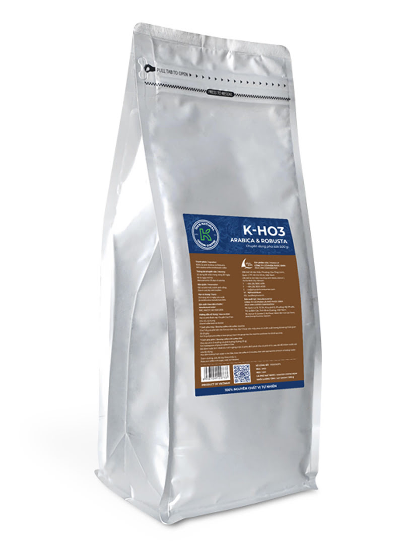 Cà Phê Rang Xay K-COFFEE K-HO3 500G - RXHO300500
