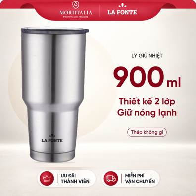 Ly Giữ Nhiệt 2 Lớp La Fonte 900 ml – Giữ Nóng Lạnh Tiện Lợi